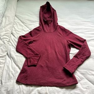 Maroon Running/Workout Hoodie